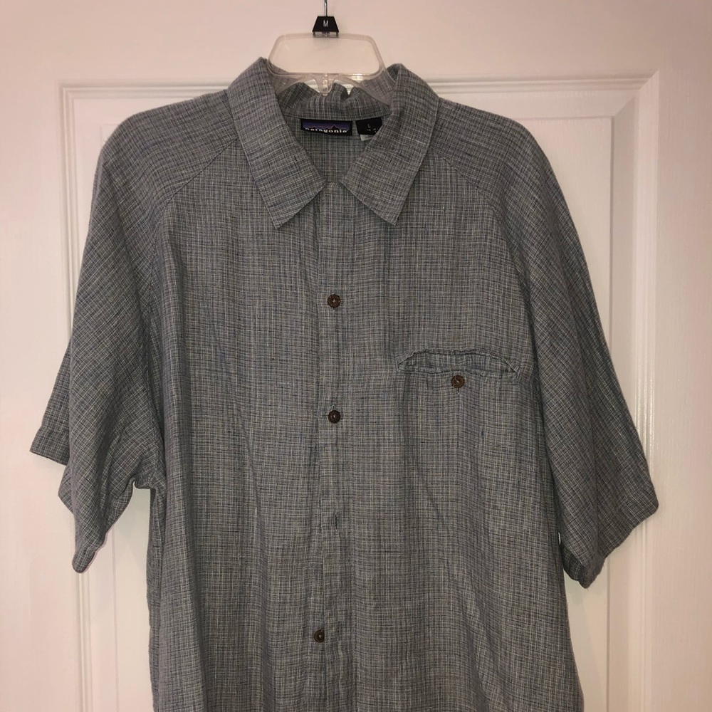 Patagonia short sleeve button up shirt